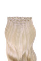 Iced Latte - Invisible 20" Deluxe Clip In Remy Human Hair Extensions 200g